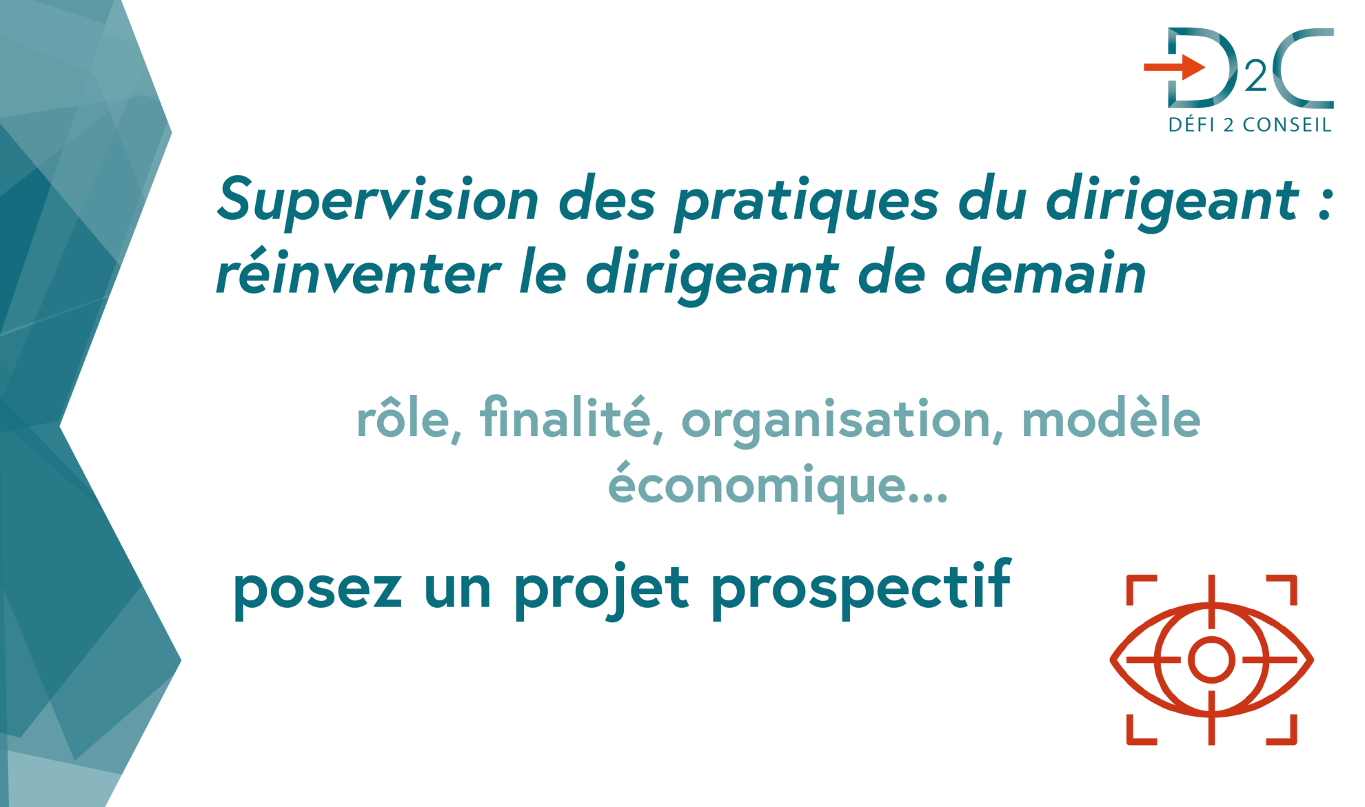 Visuel Groupe de Supervision Défi 2 Conseil